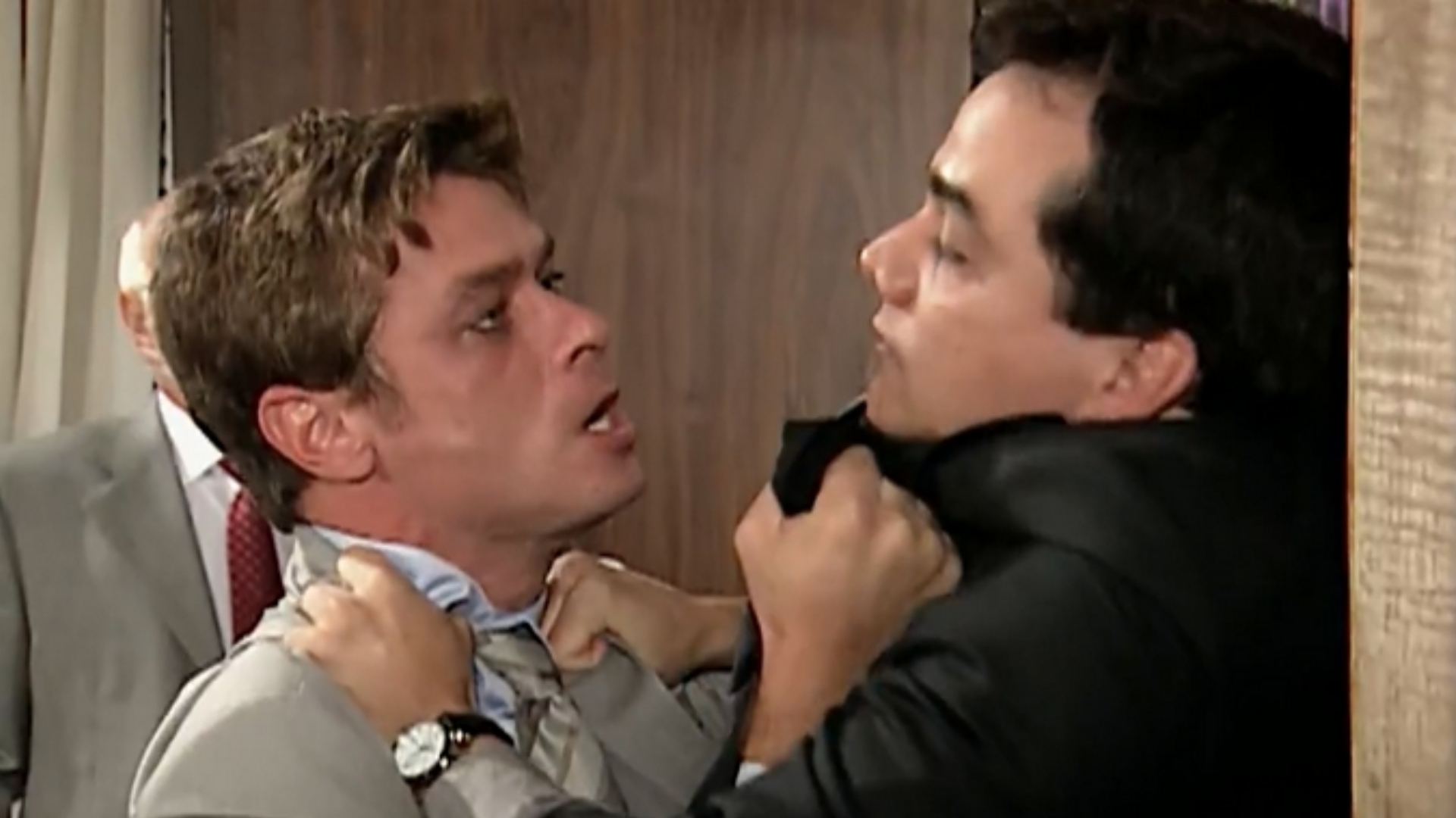 Daniel e Olavo (Reprodução/Globo)