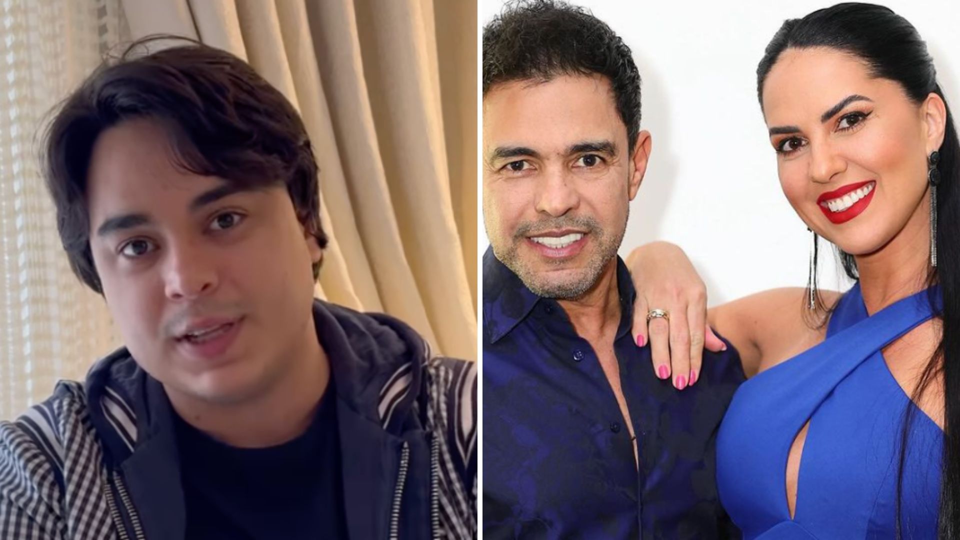 Igor Camargo, Zezé e Graciele Lacerda - Reprodução/Instagram