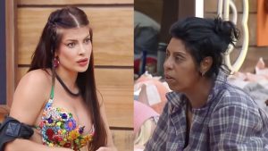 Jaquelline e Márcia Fu em 'A Fazenda 15'
