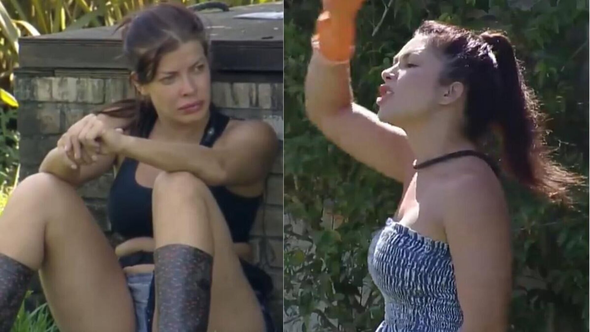 Jaquelline e Nadja em 'A Fazenda 15'