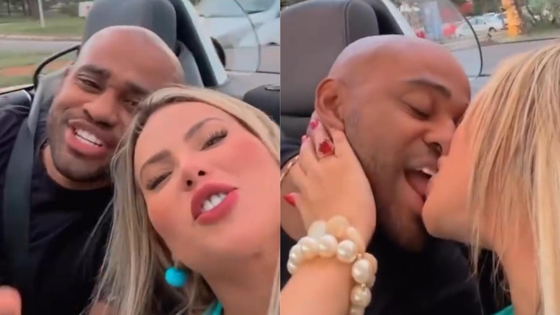 Cezar Black e Kally Fonseca