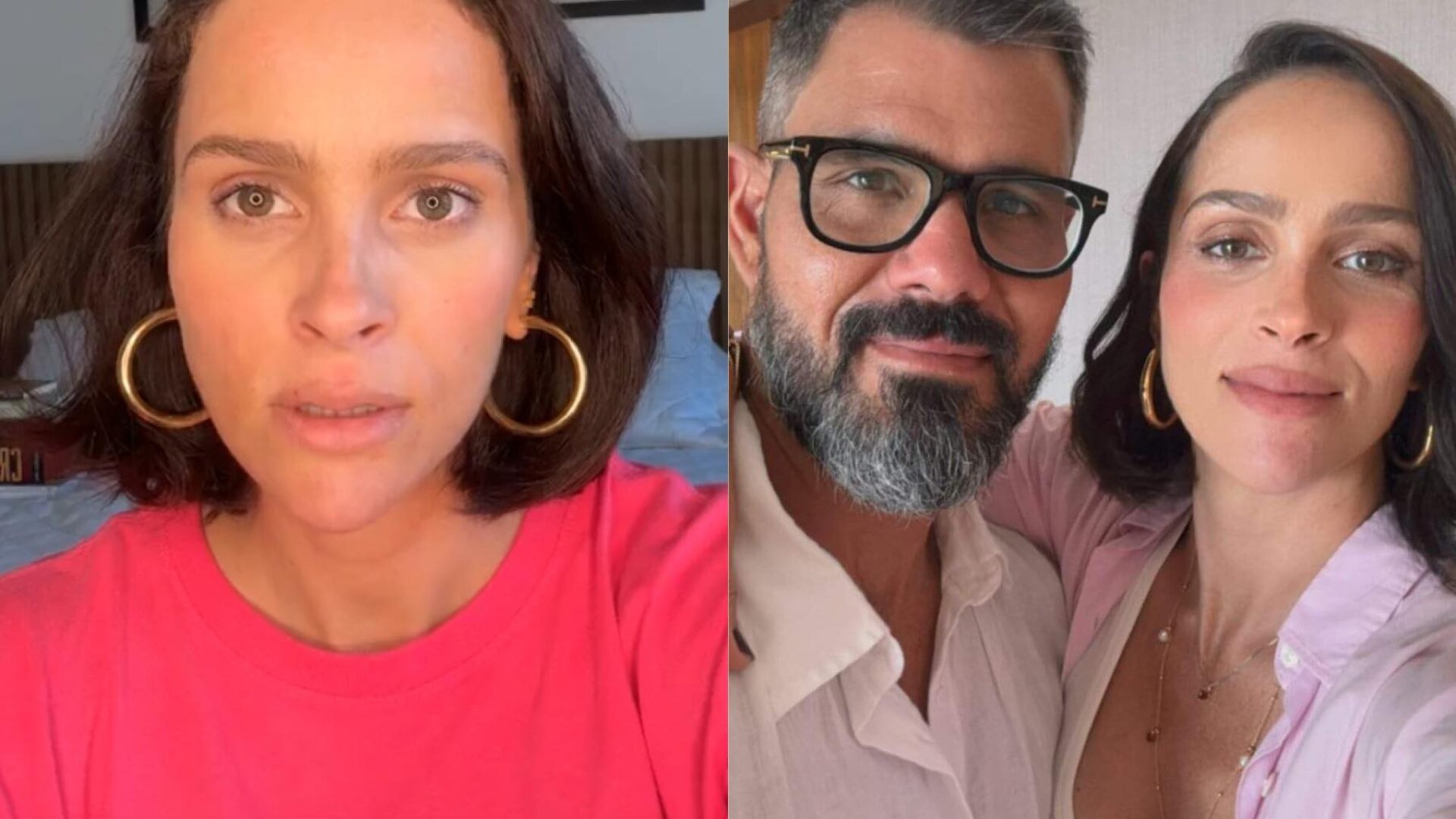 Letícia Cazarré e Juliano Cazarré,