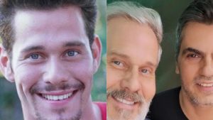 Nico Puig e marido, Jefferson Lattari.