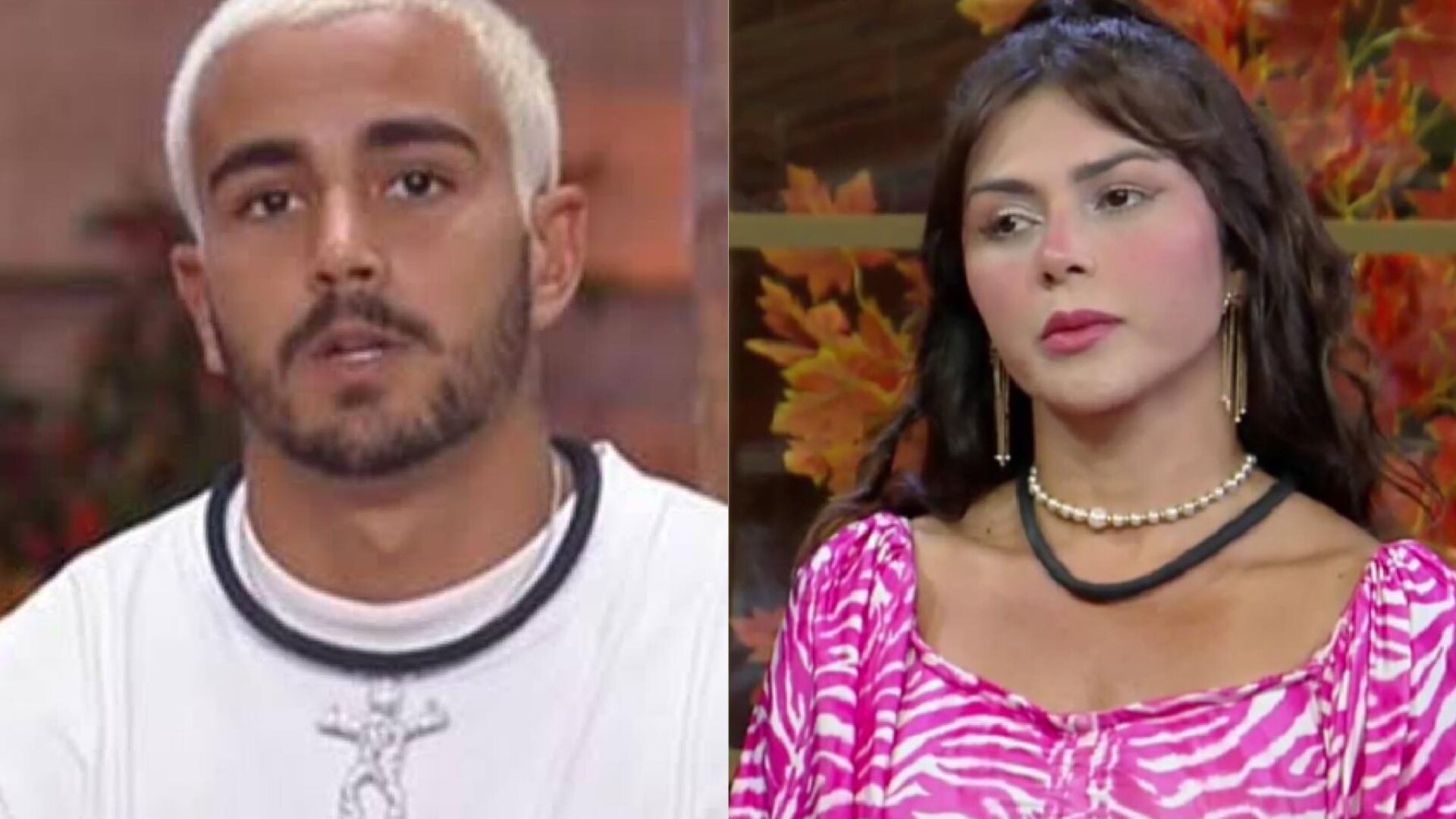 Yuri e Nadja em 'A Fazenda 15'