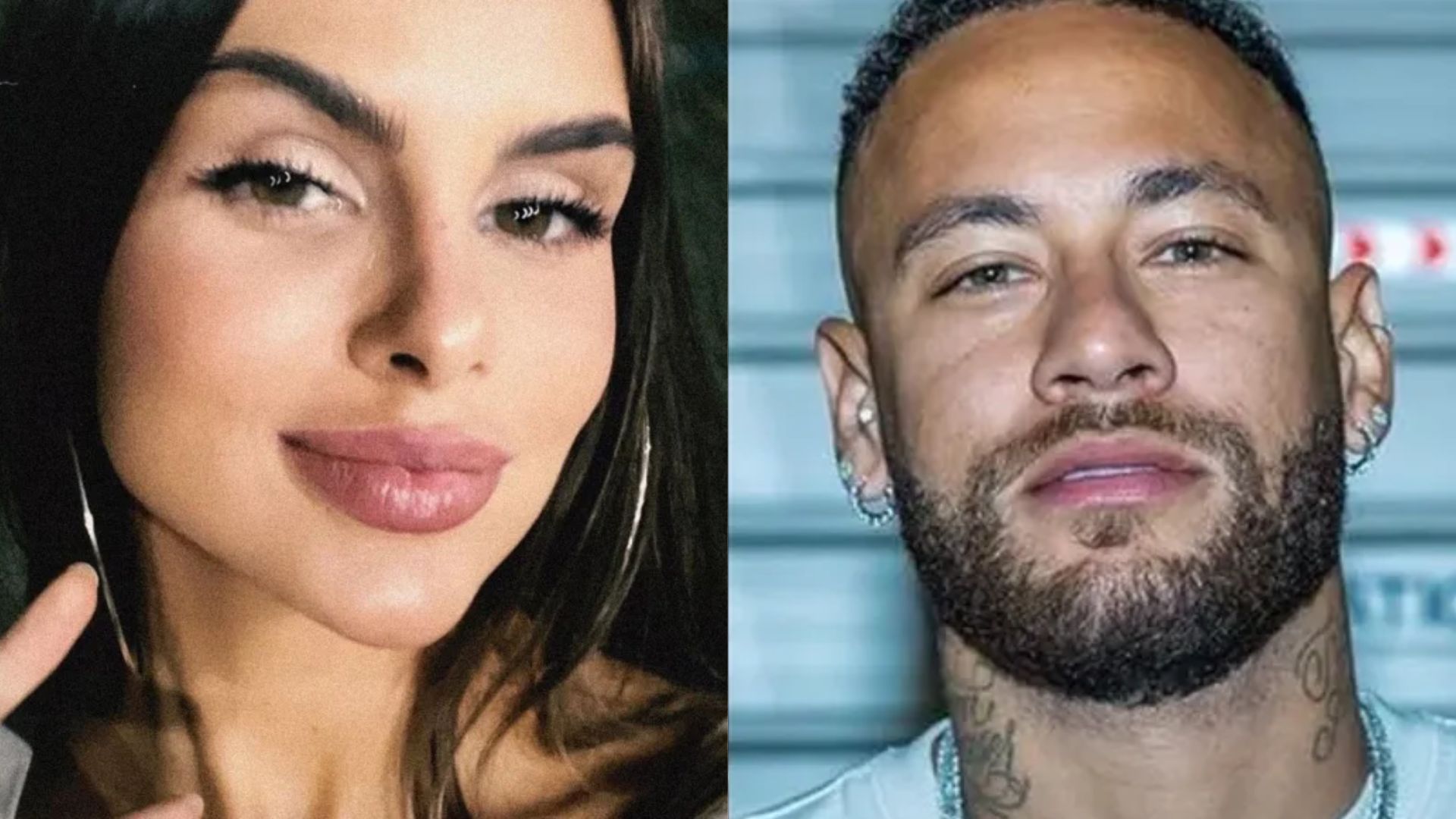 Amanda Kimberlly e Neymar - Reprodução/redes sociais