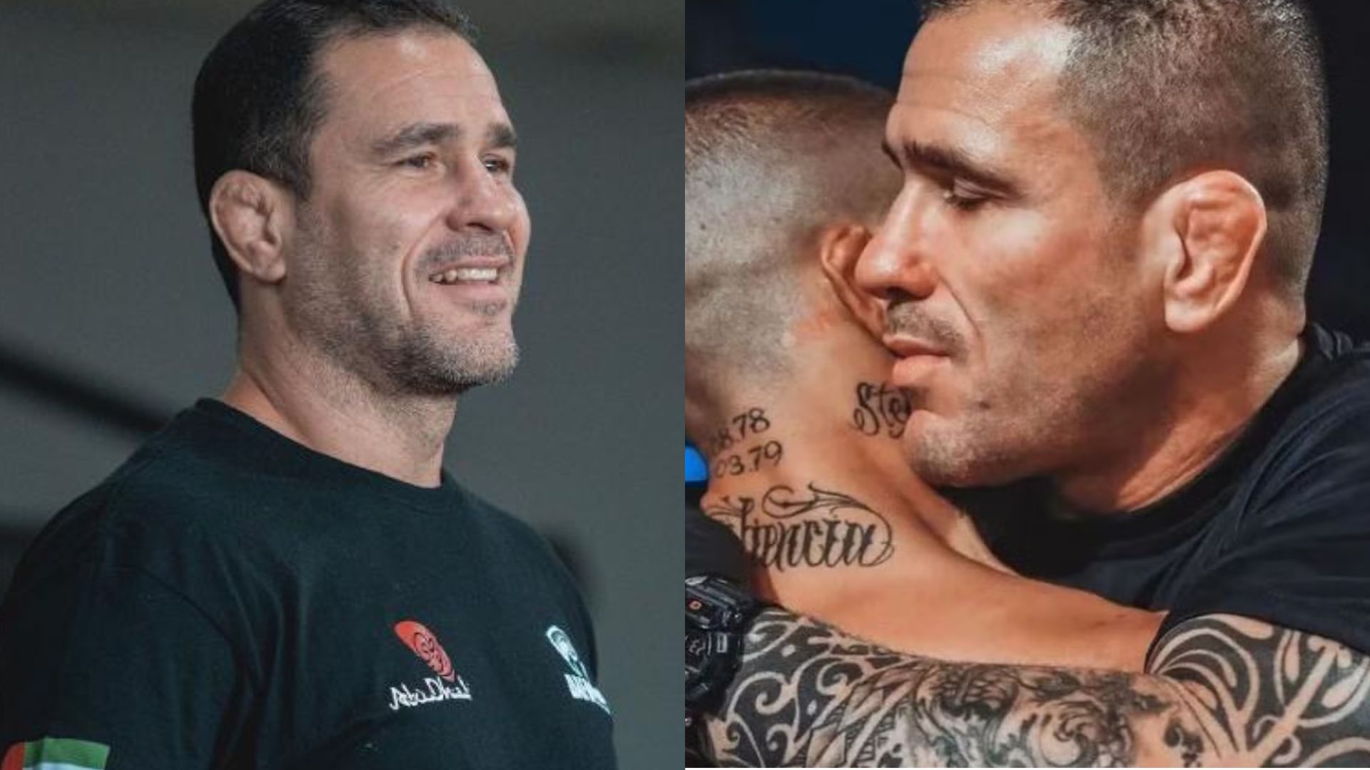 Diego Braga, lutador de MMA, e o filho - reprodução/Instagram