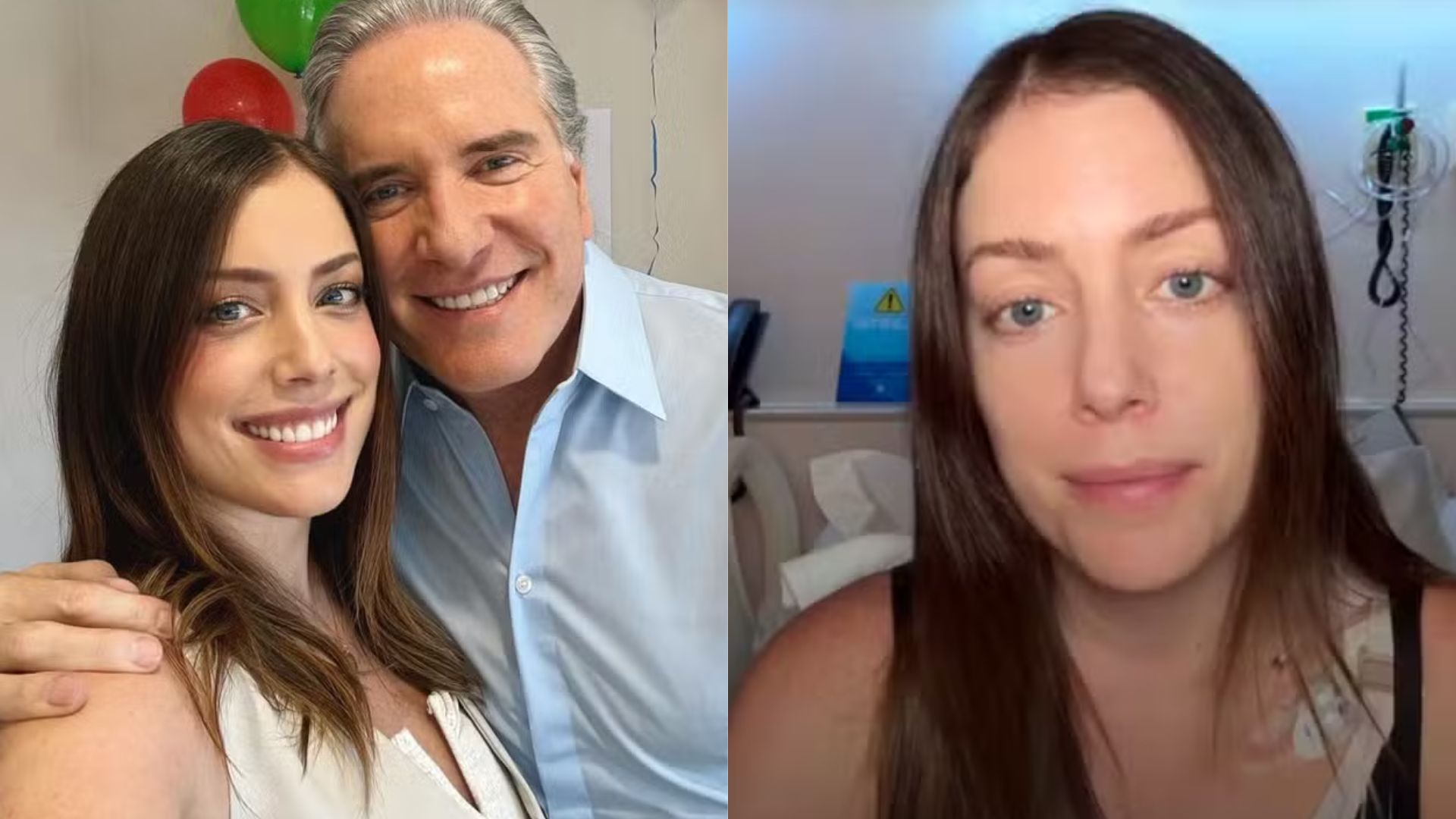 Fabiana Justus e o pai, Roberto Justus - Reprodução/Instagram