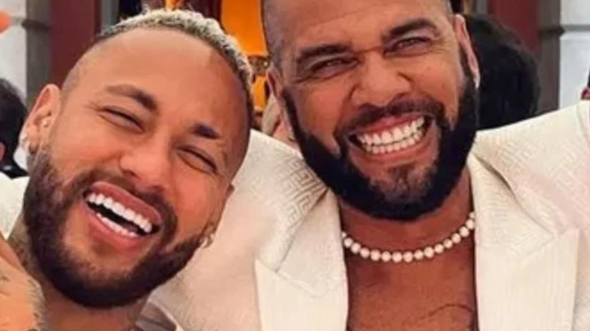 Neymar e Daniel Alves - Reprodução/Instagram
