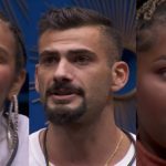 Giovanna Pitel, Nizam e Raquele do 'BBB 24' - Reprodução/Globo