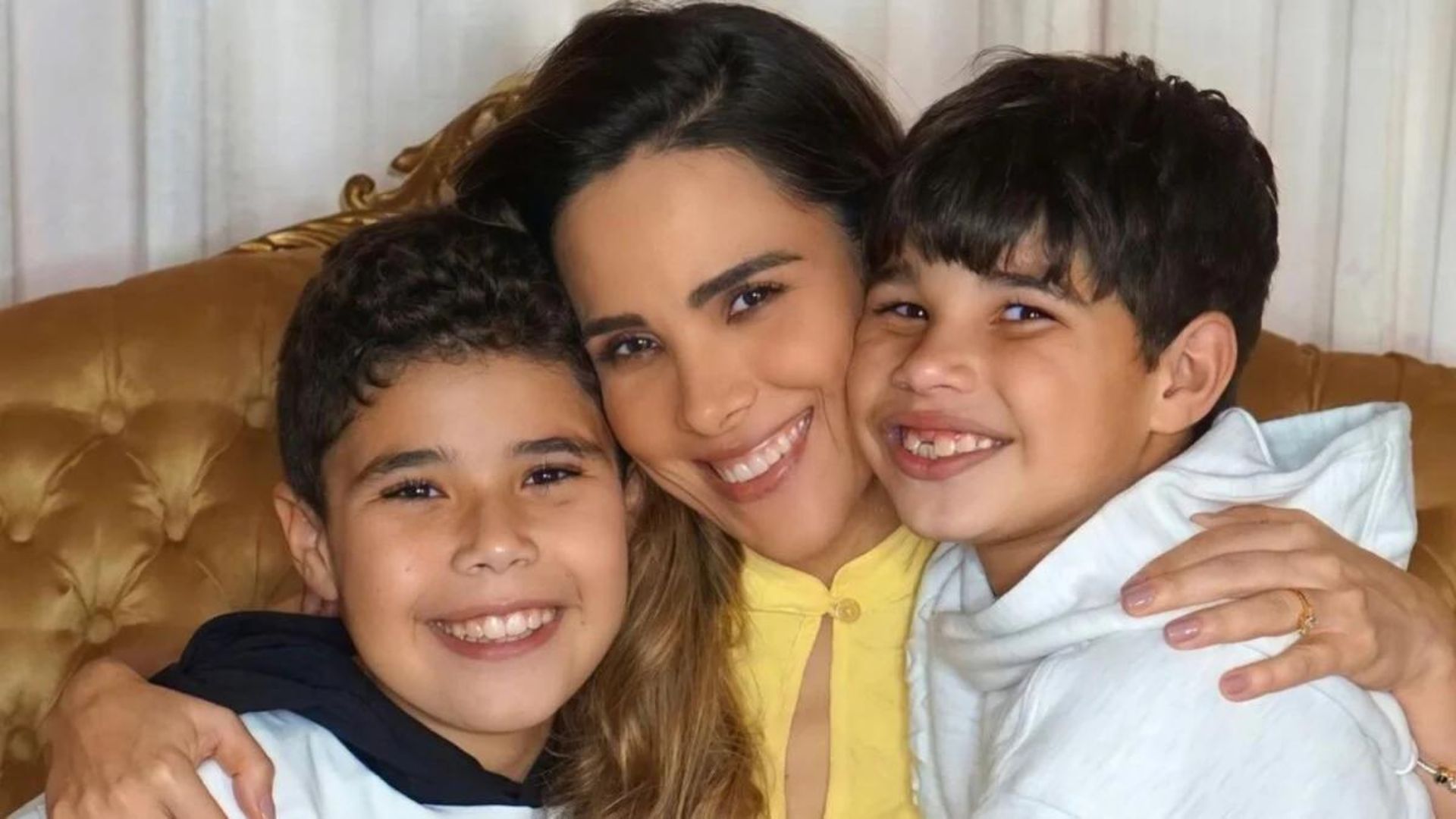 Wanessa e os filhos - Reprodução/Instagram