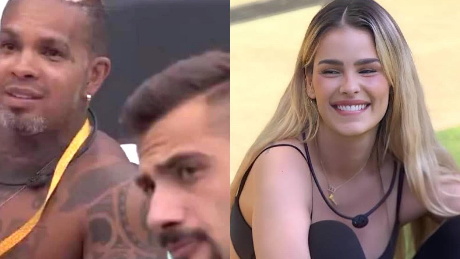 Rodriguinho, Nizan e Yasmin Brunet no 'BBB 24'
