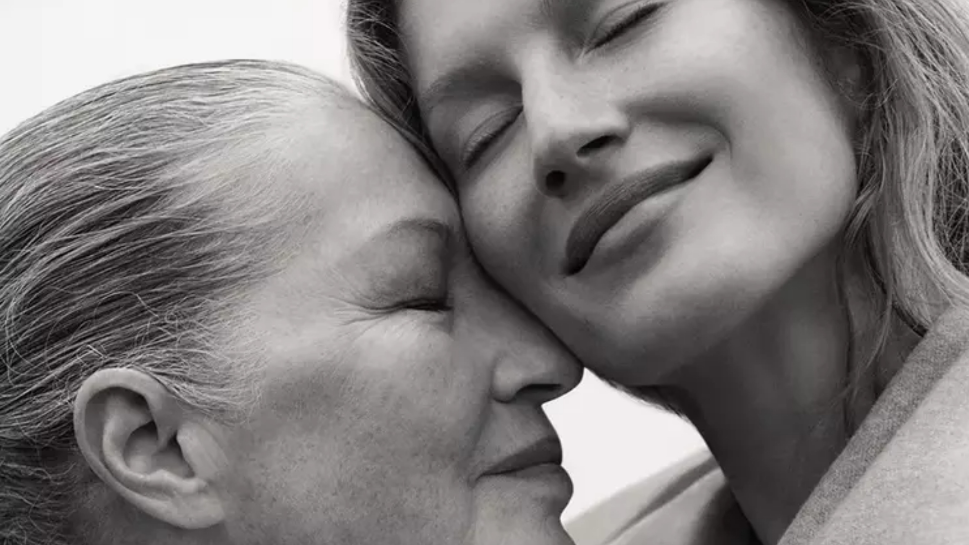 Vânia Nonnenmacher e Gisele Bündchen (Reprodução/Vogue Brasil)