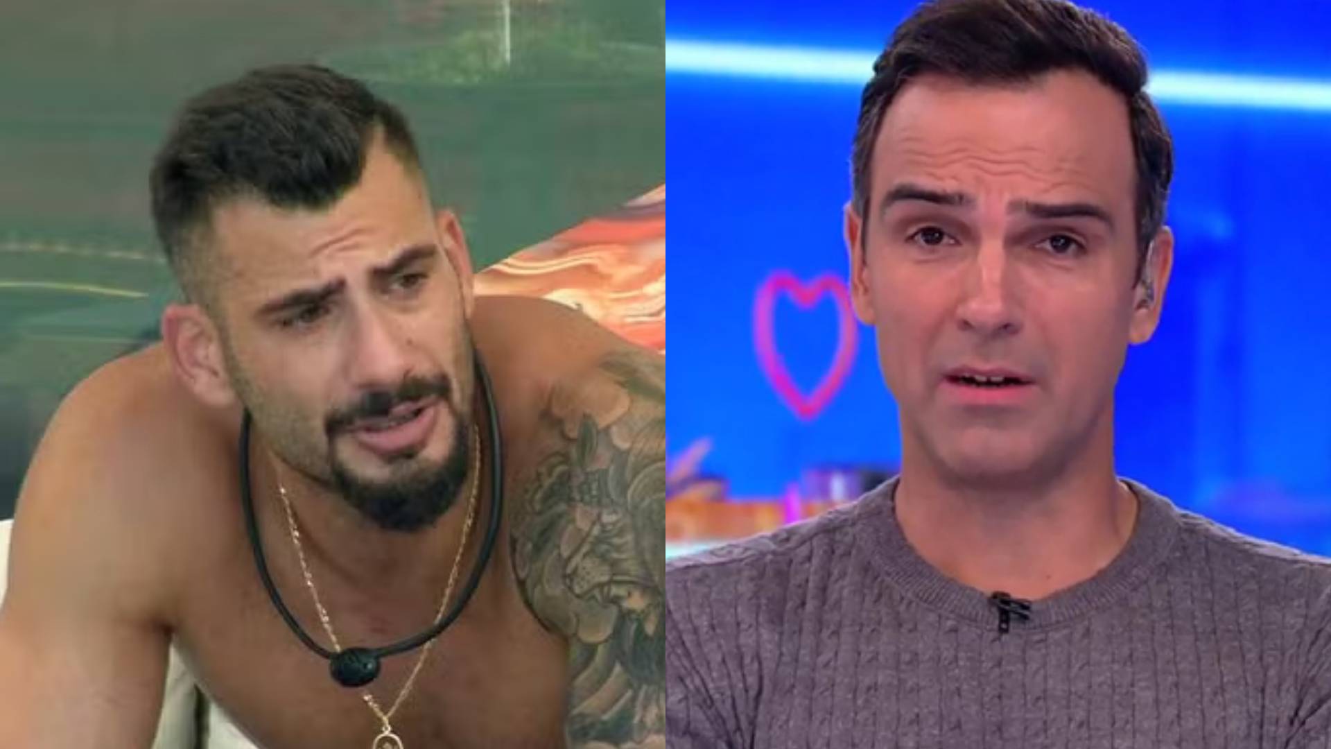 Nizam e Tadeu Schmidt Reprodução/TV Globo