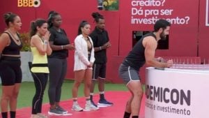 Fernanda, Pitel, Wanessa, Luigi, Raquele e Matteus disputaram a 3ª Prova do Anjo do 'BBB 24'