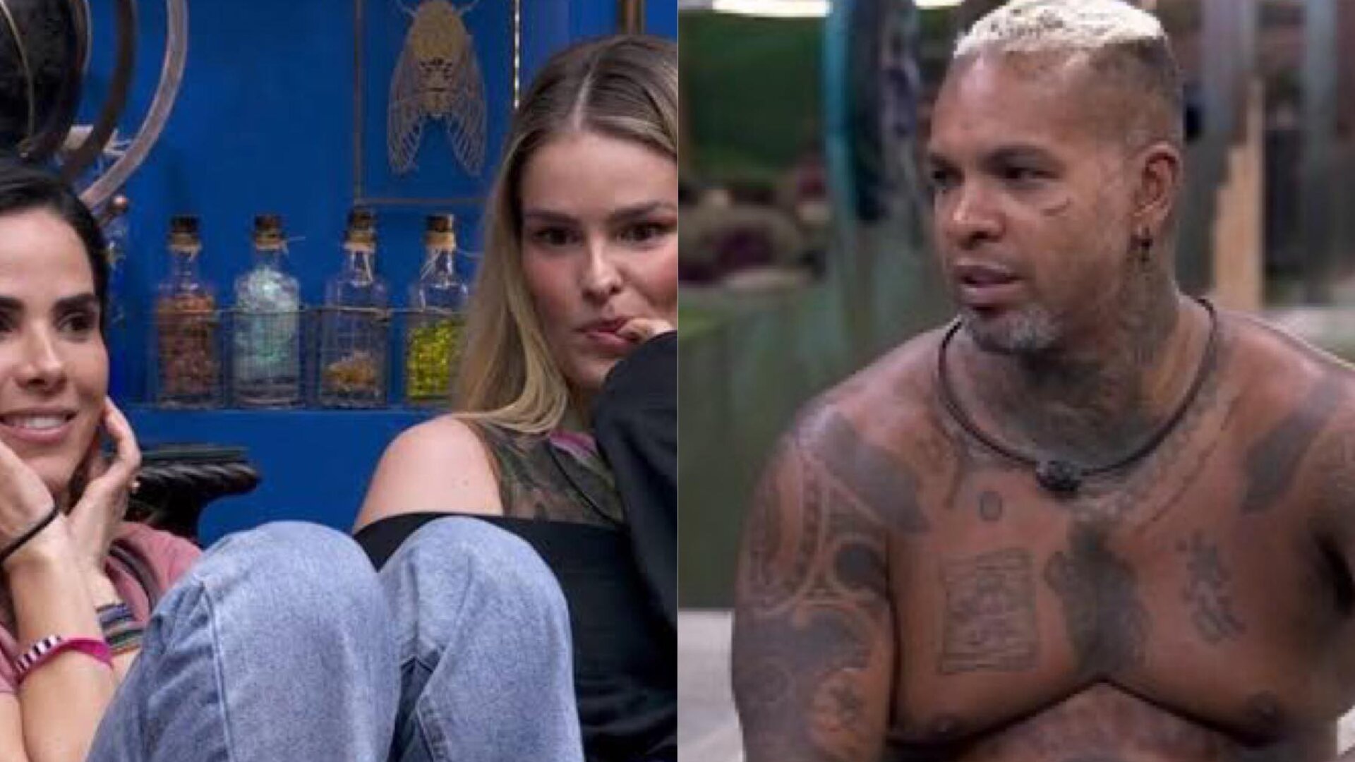 Wanessa Camargo, Yasmin Brunet e Rodriguinho no 'BBB 24'