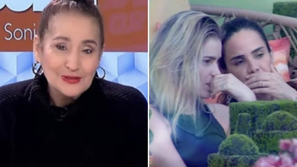 Sônia Abrão, Yasmin e Waenessa do 'BBB 24' - Reprodução/RedeTV!/Globo