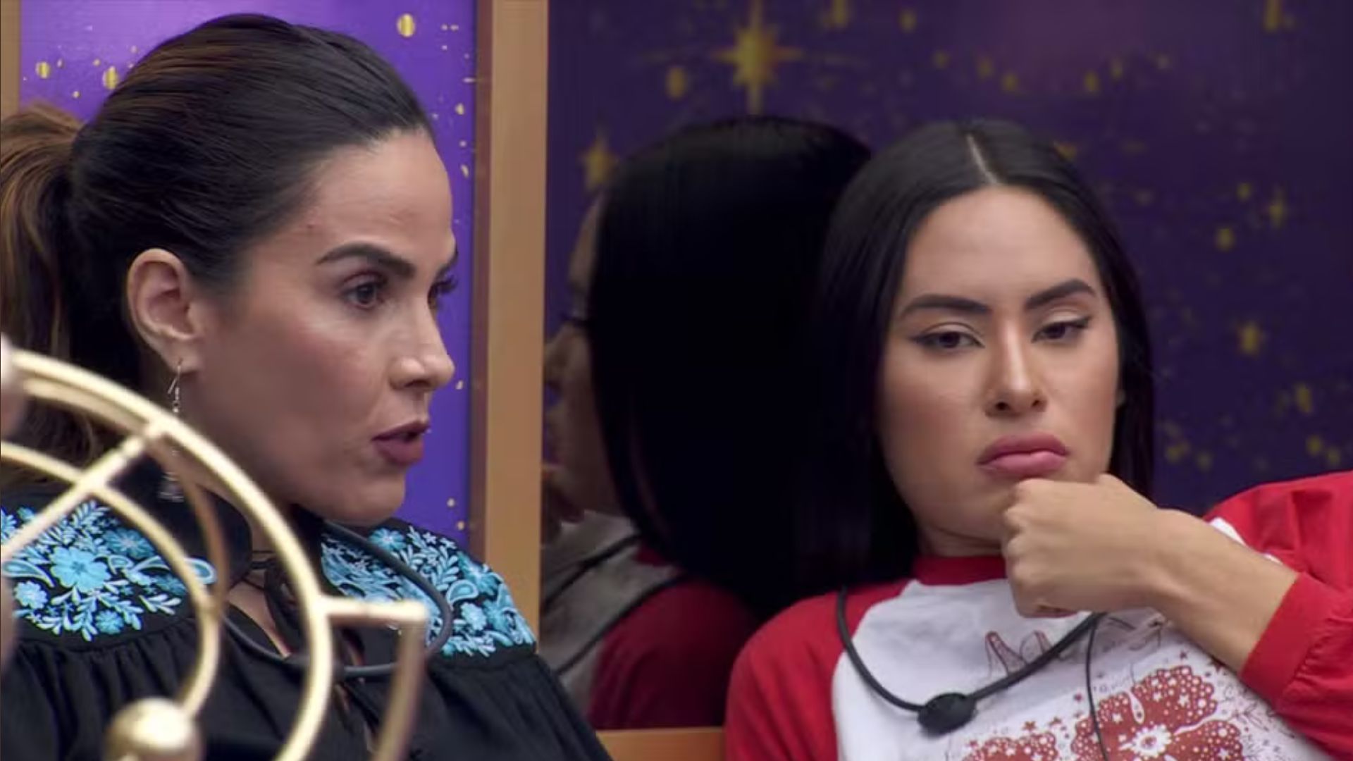Wanessa e Isabelle no 'BBB 24' - Reprodução/ Globo