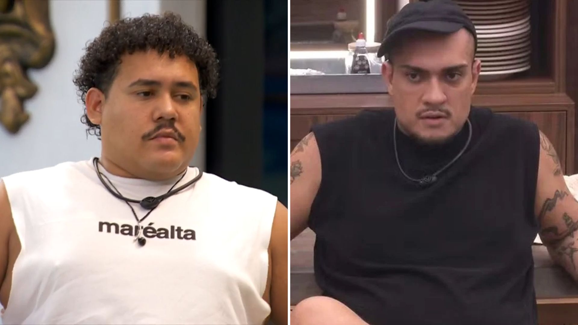 Lucas Henrique e MC Bin Laden do 'BBB 24' - Reprodução/Globo