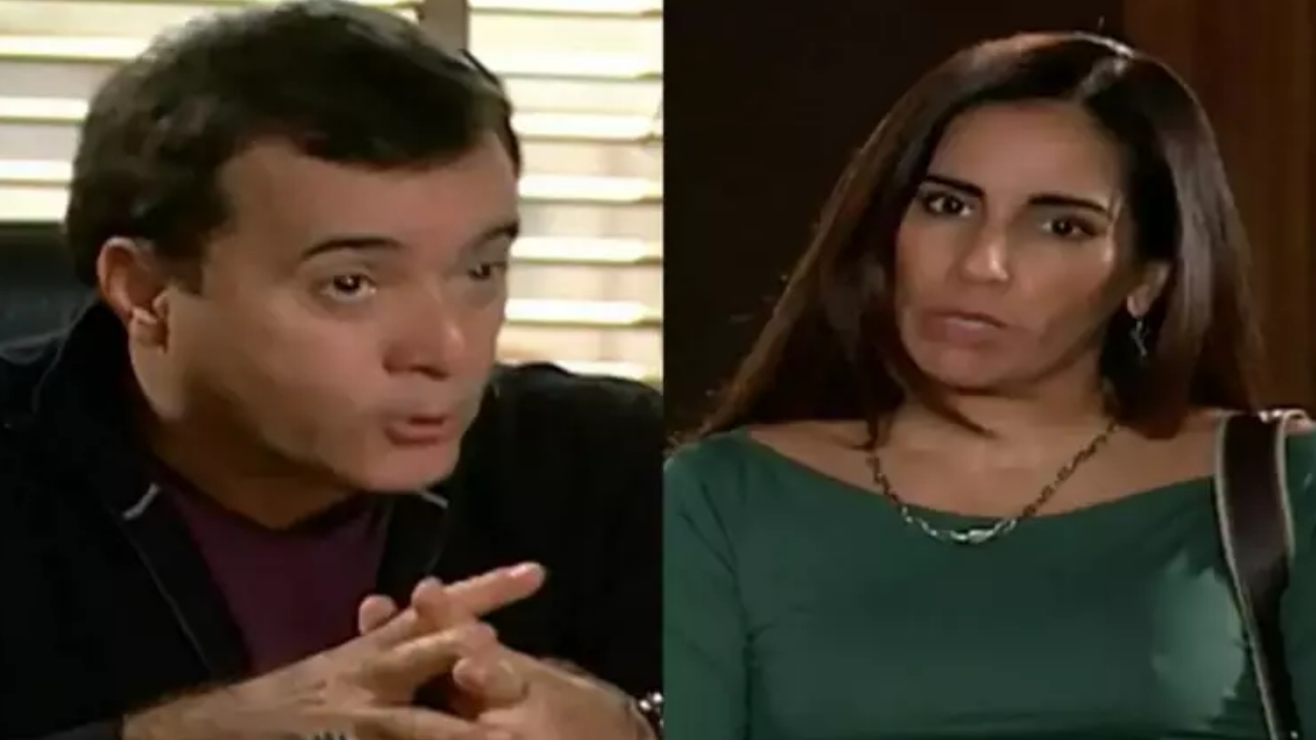 Antenor e Lucia (Reprodução/Globo)