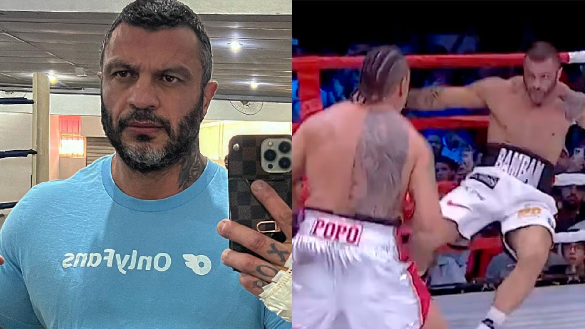 Bambam perde luta contra Popó - Reprodução/Redes sociais