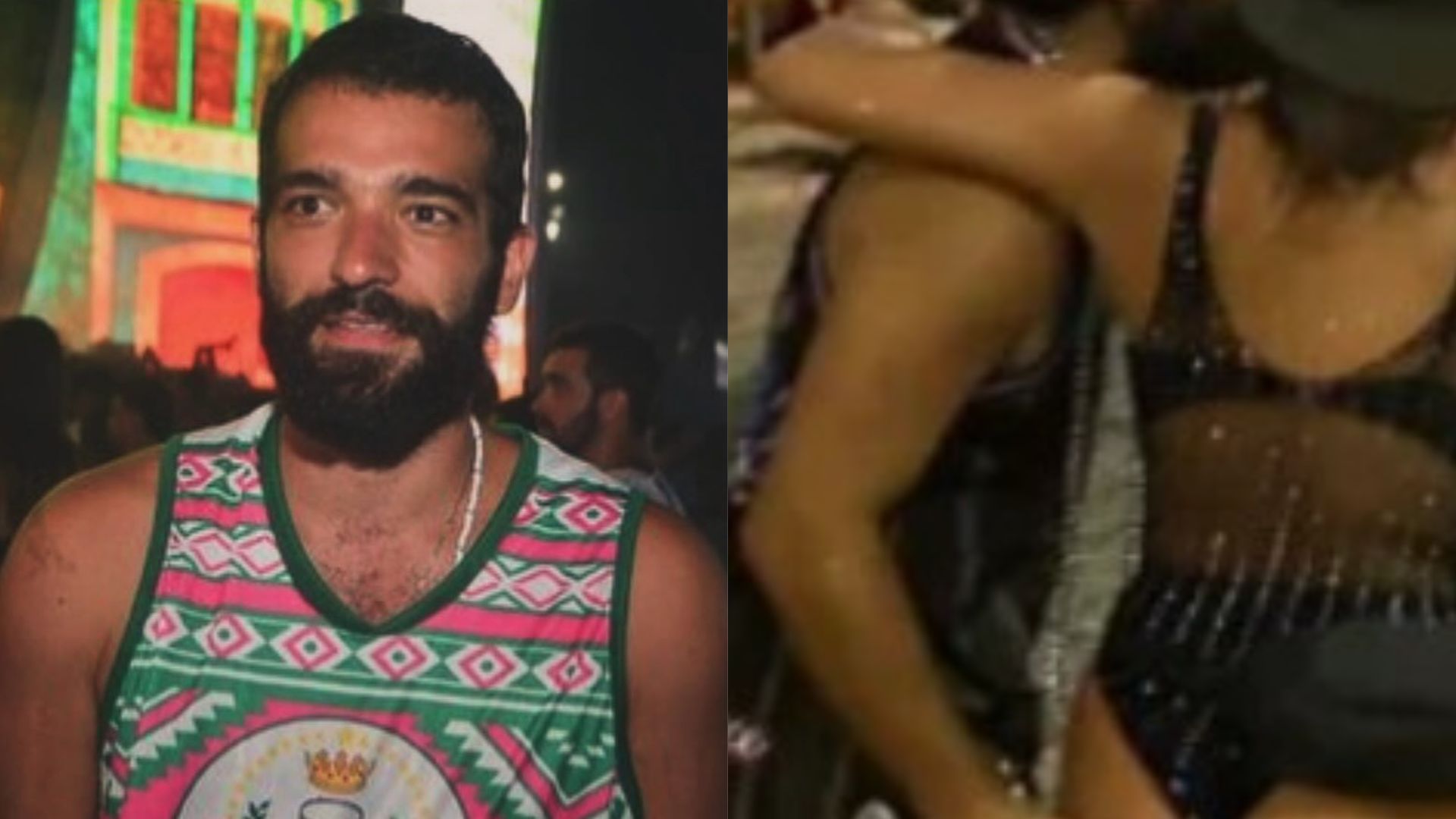 Humberto Carrão e mulher misteriosa - Reprodução/Instagram/LeoDias