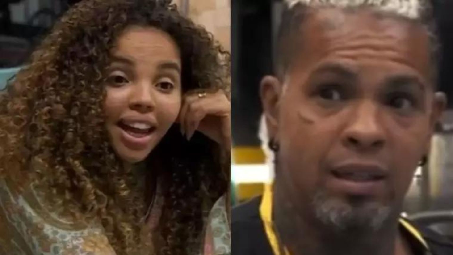 Pitel e Rodriguinho no 'BBB 24' - Reprodução/TV Globo