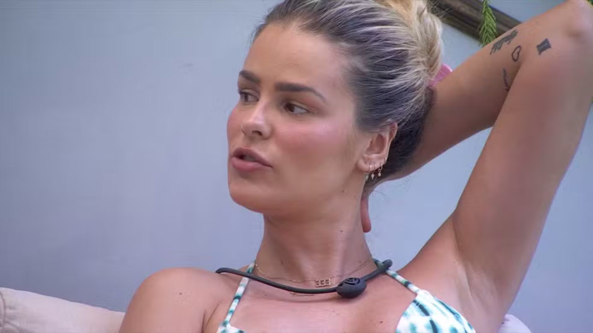 Yasmin Brunet no 'BBB 24' - Reprodução/Globo