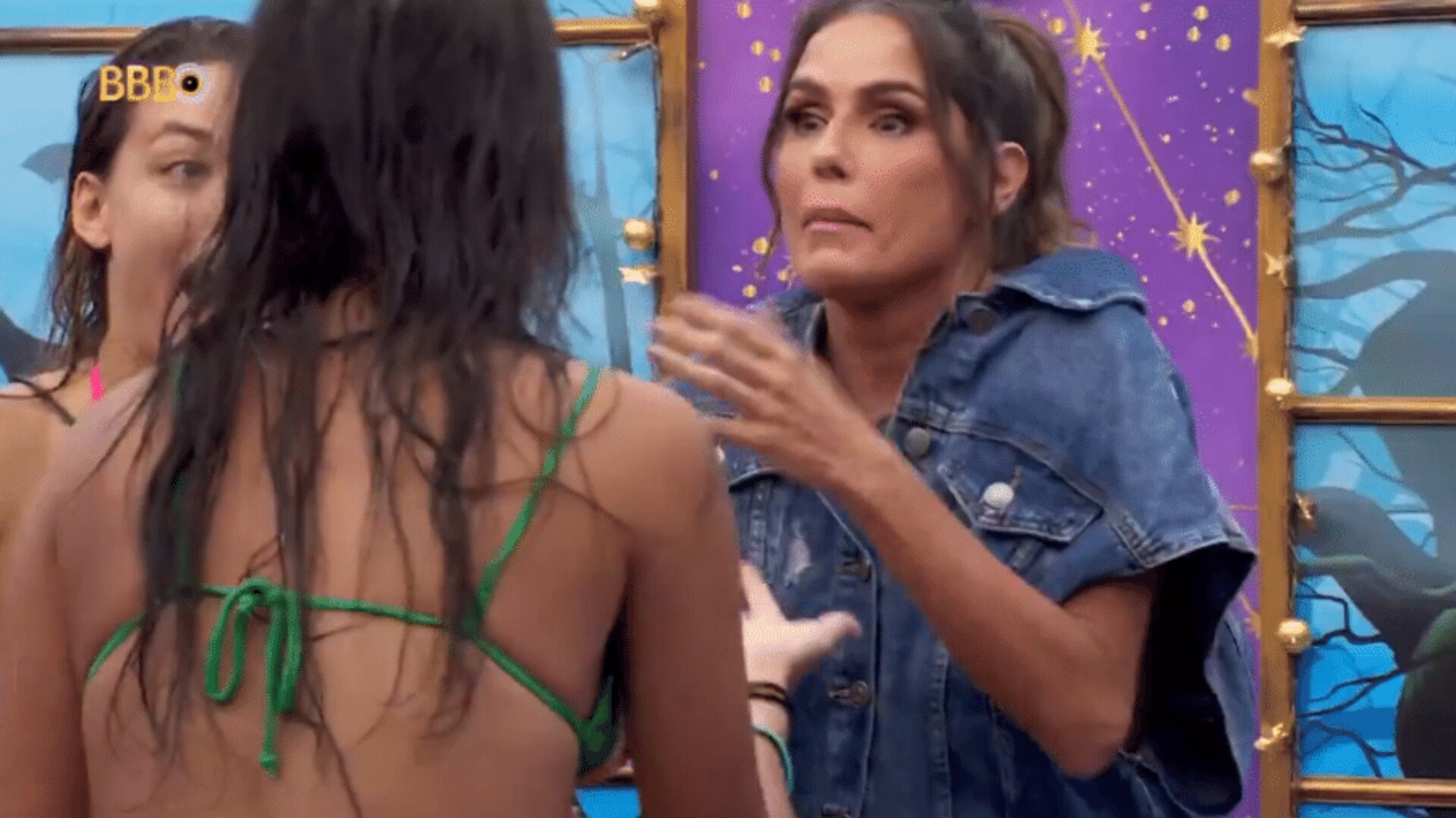 Deborah Secco 'invade' a casa do 'BBB 24'