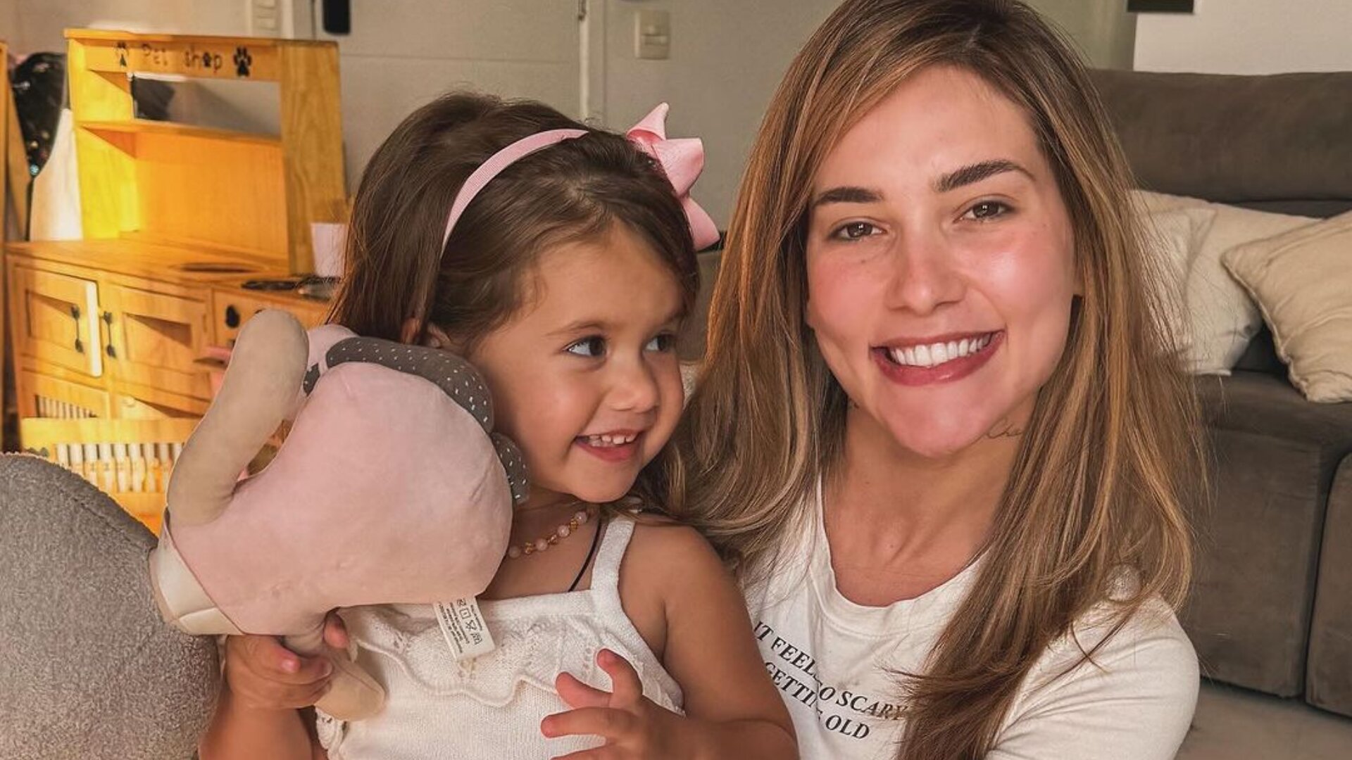 Virginia Fonseca e filha Maria Alice