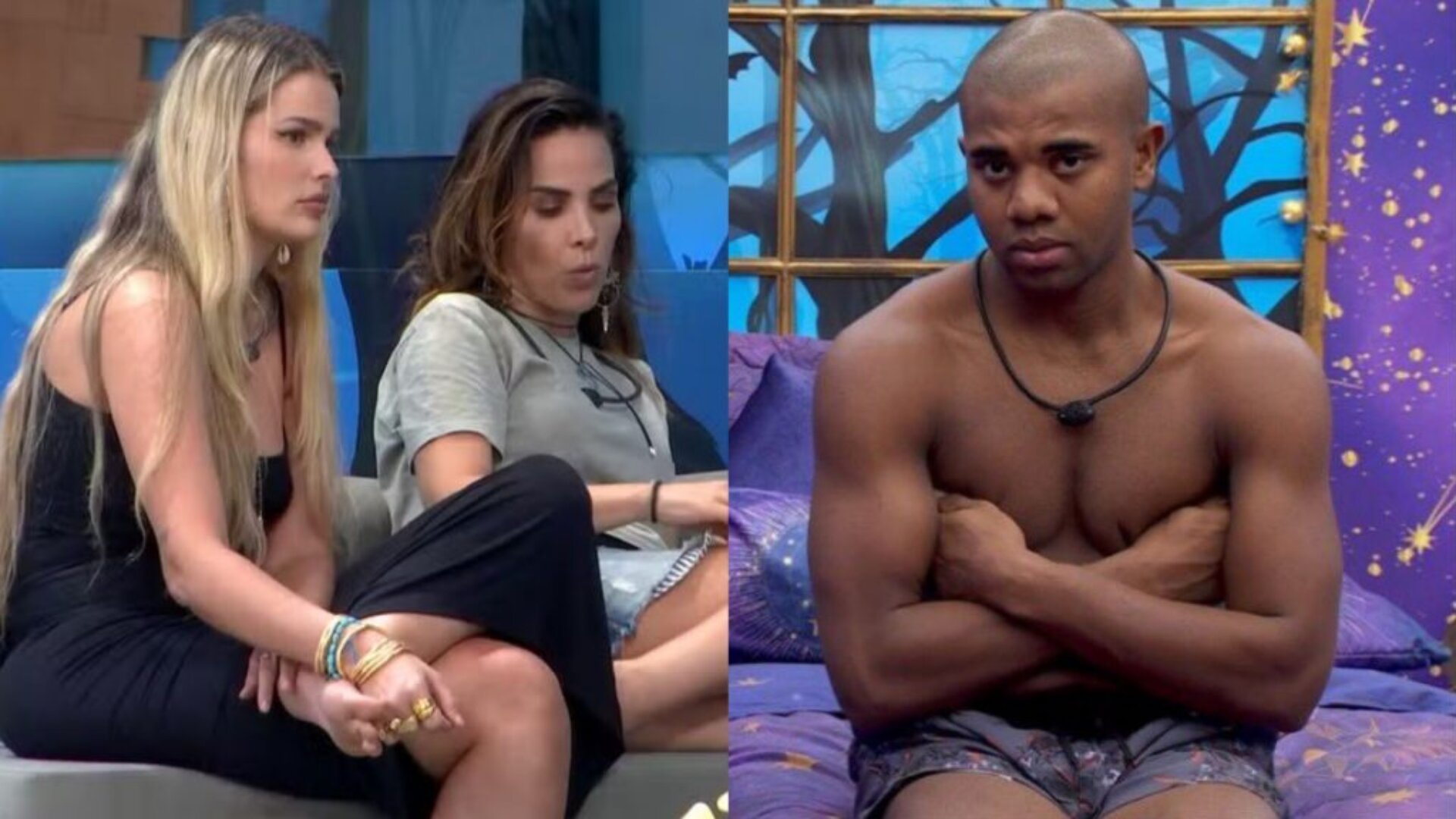 Yasmin Brunet, Wanessa Camargo e Davi no 'BBB 24'