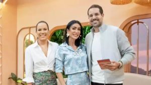 Regina Volpato, Michelle Barros e Paulo Mathias - Reprodução/SBT