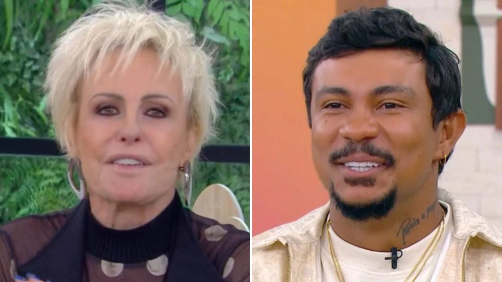 Ana Maria Braga e Xamã - Reprodução/TV Globo