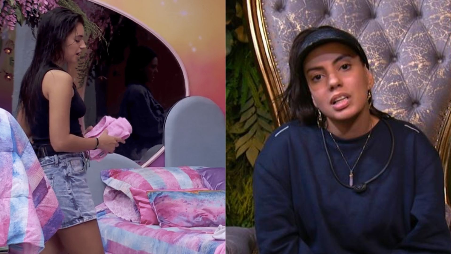 Alane e Fernanda no 'BBB 24' - Reprodução/Globoplay