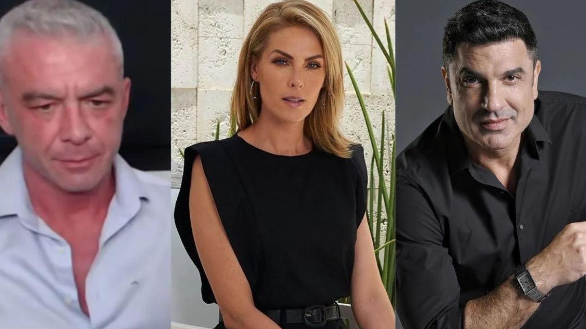 Alexandre Correa, Ana Hickmann e Edu Guedes - Foto: Youtube/Instagram