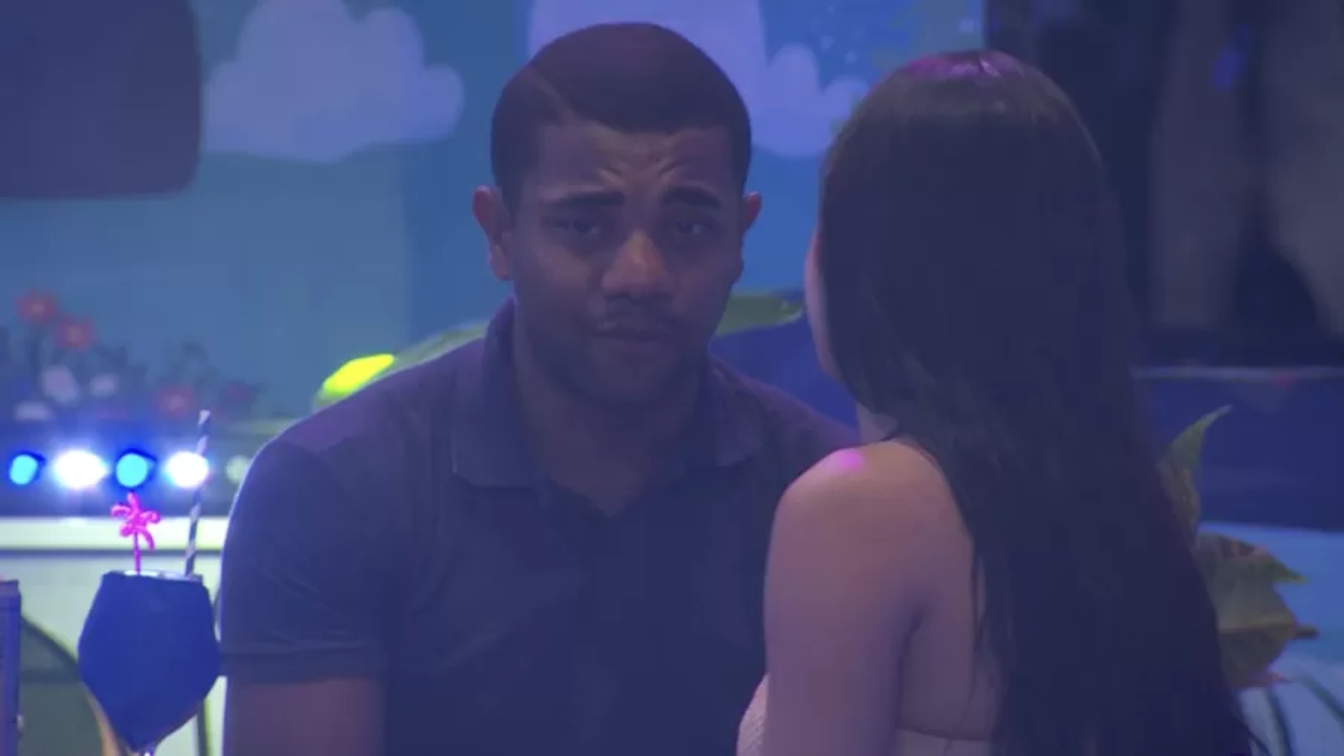 Davi e Isabelle no 'BBB 24' - Reprodução/Globo