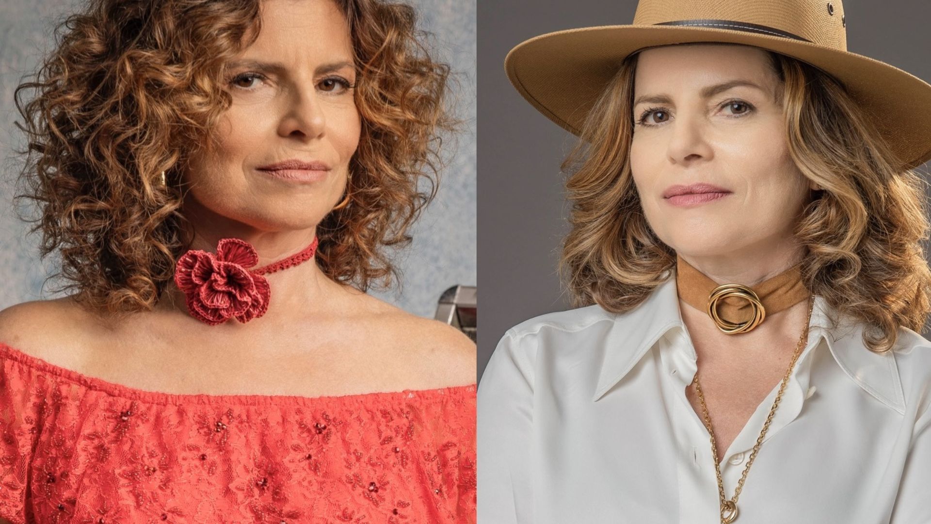 Debora Bloch como Deodora de 'Mar Do Sertão' e 'No Rancho Fundo' - Reprodução/ TV Globo