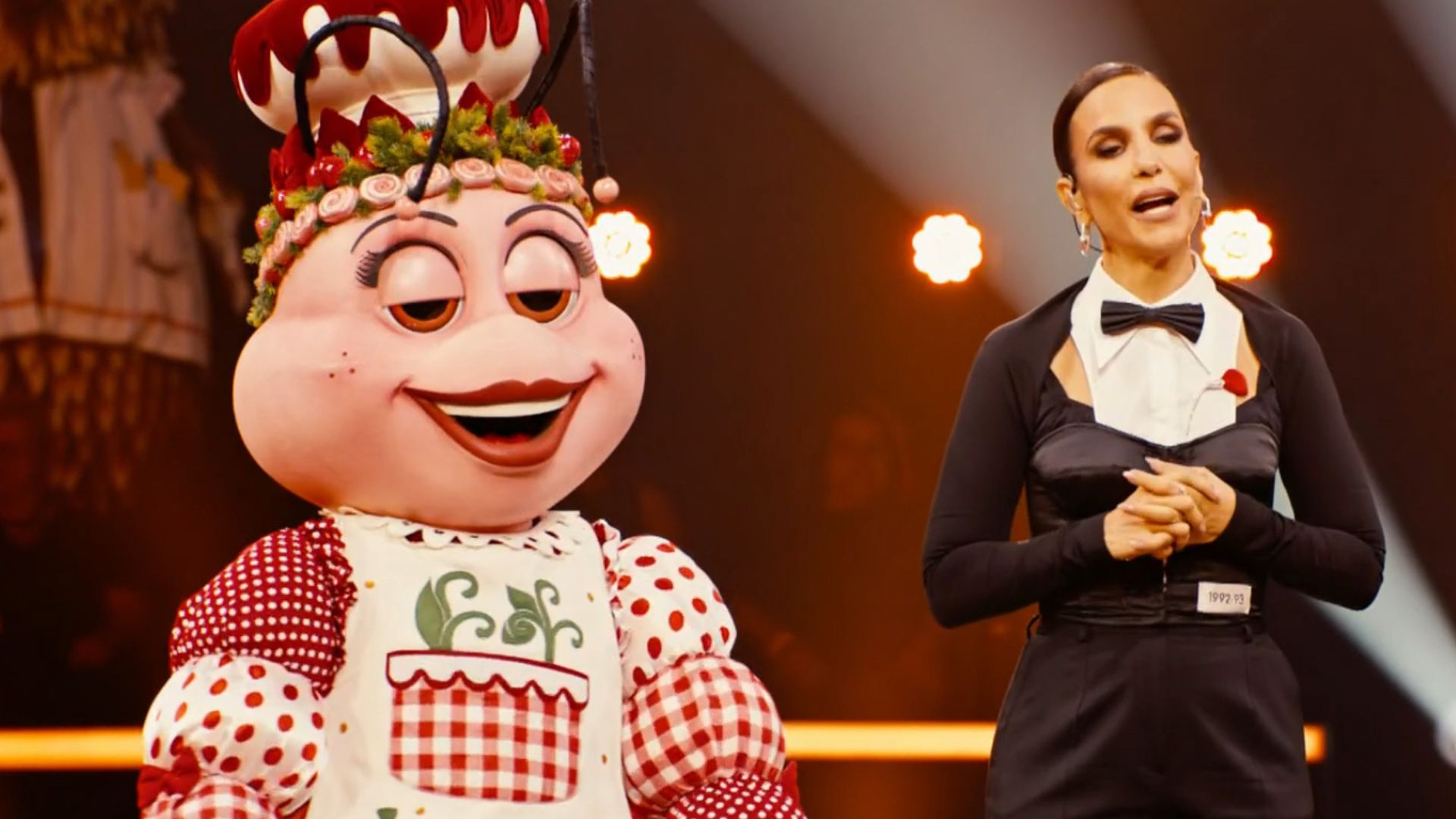 Dona Formiga no '‘The Masked Singer Brasil' - Reprodução/TV Globo