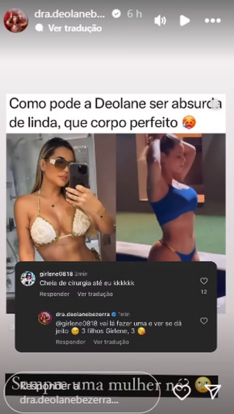 Post Deolane Bezerra (Reprodução/Instagram)