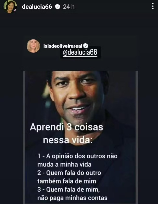 Post Dona Déa Lúcia (Reprodução/Instagram)