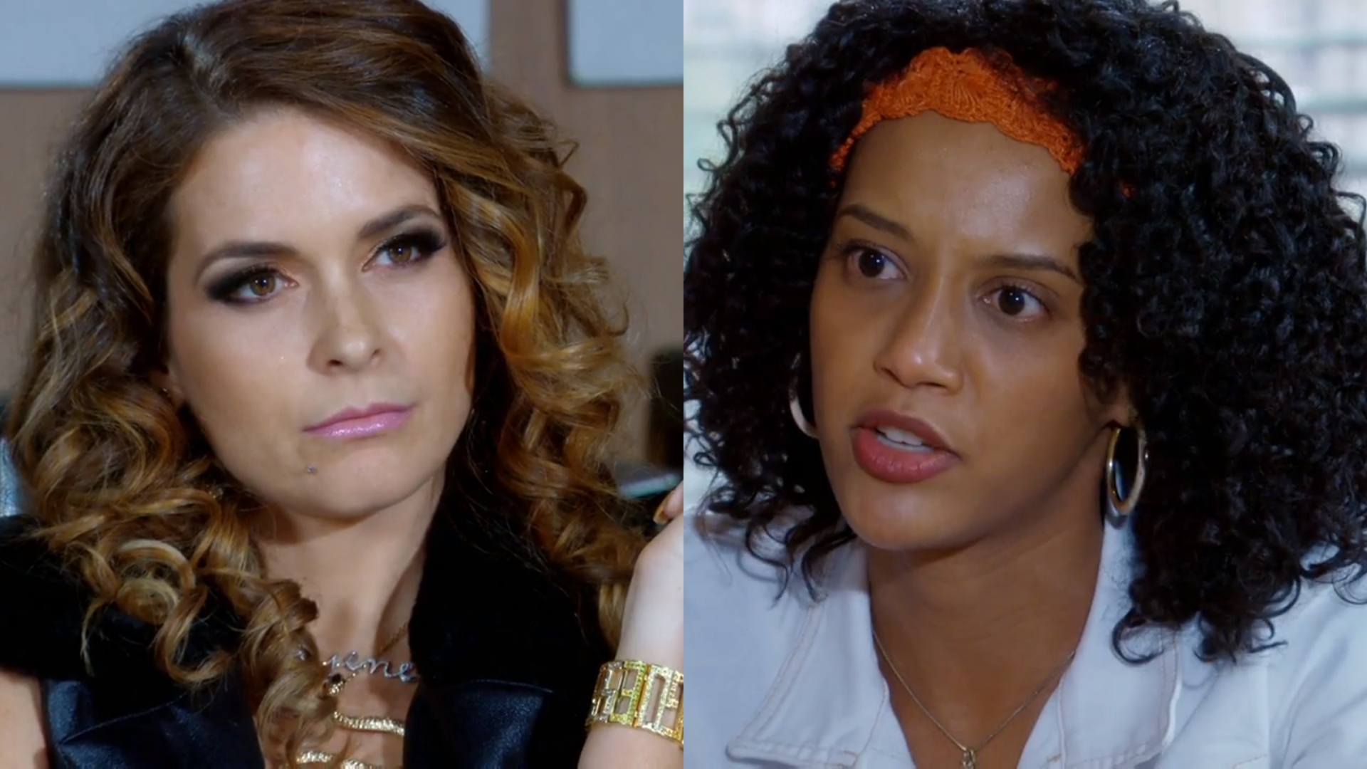 Chayene e Penha (Reprodução/Globo)