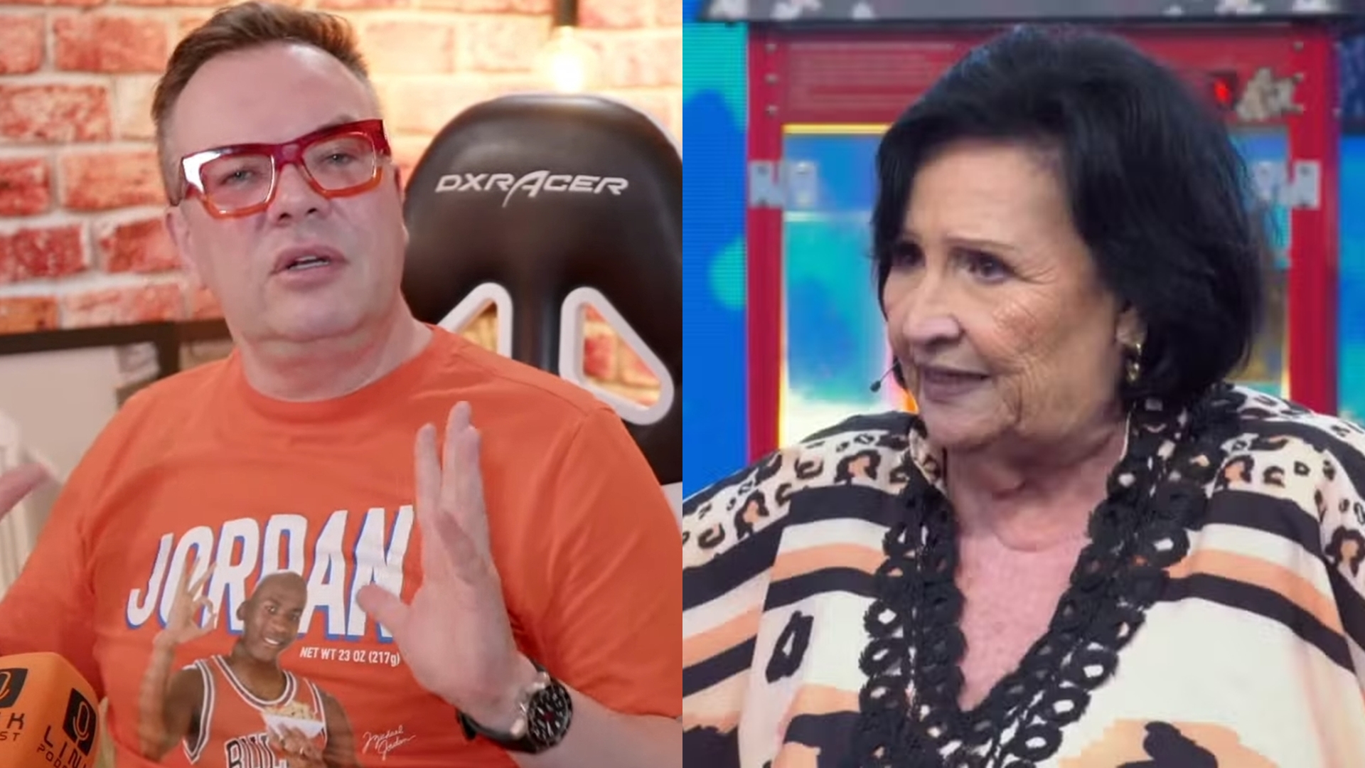 Felipeh Campos e Déa Lucia