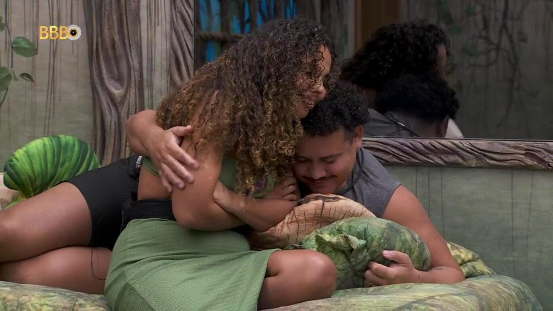 Lucas Buda e Pitel no 'BBB 24'
