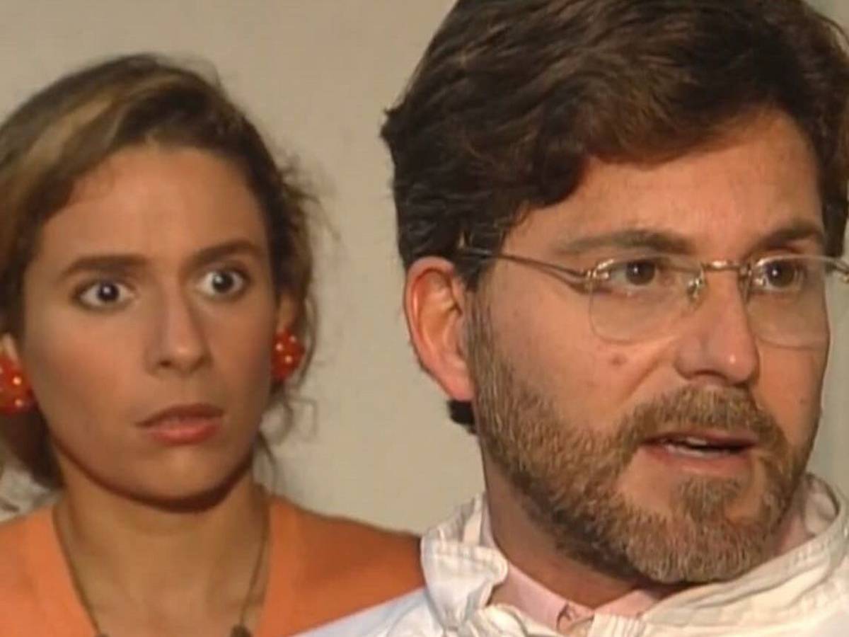 Andrea Beltrão e Edwin Luisi (Reprodução/Globo)
