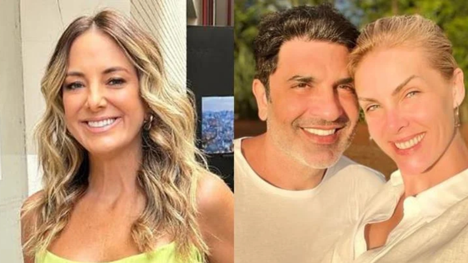 Ticiane Pinheiro, Ana Hickmann, Edu Guedes (Reprodução/Instagram)