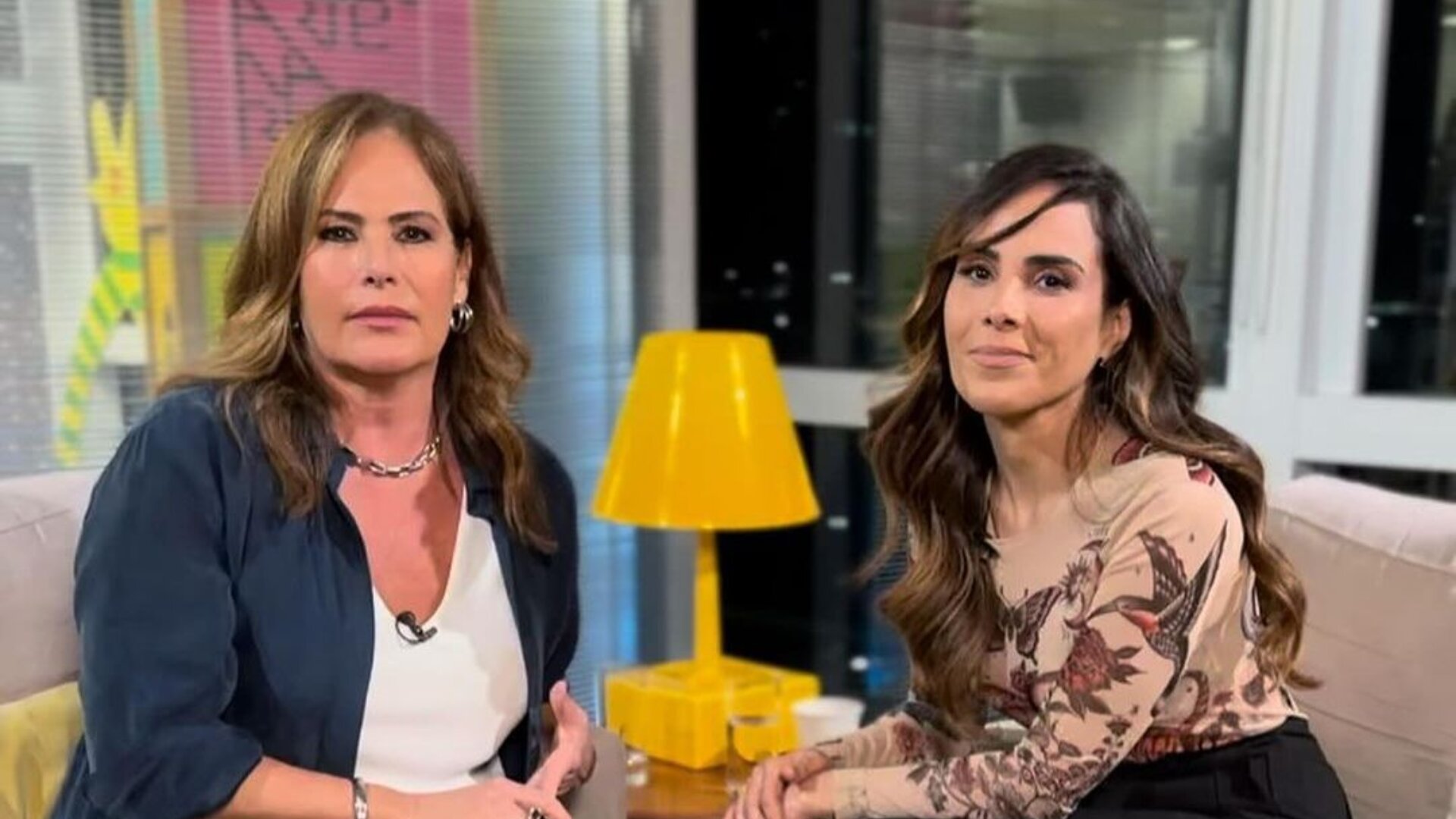 Wanessa Camargo concede entrevista à Renata Ceribelli, do 'Fantástico', após expulsão do 'BBB 24'