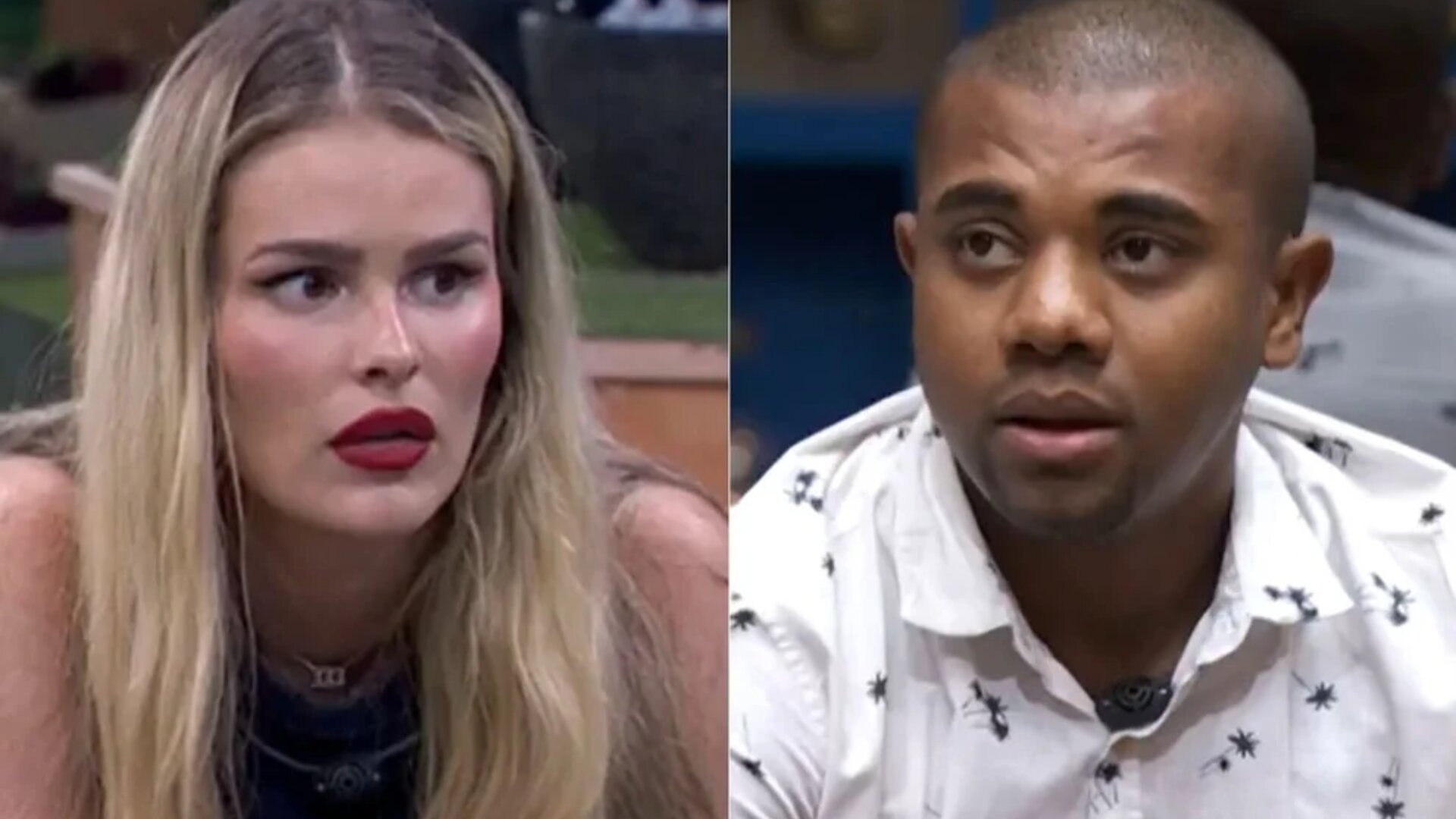 Yasmin Brunet e Davi no 'BBB 24'