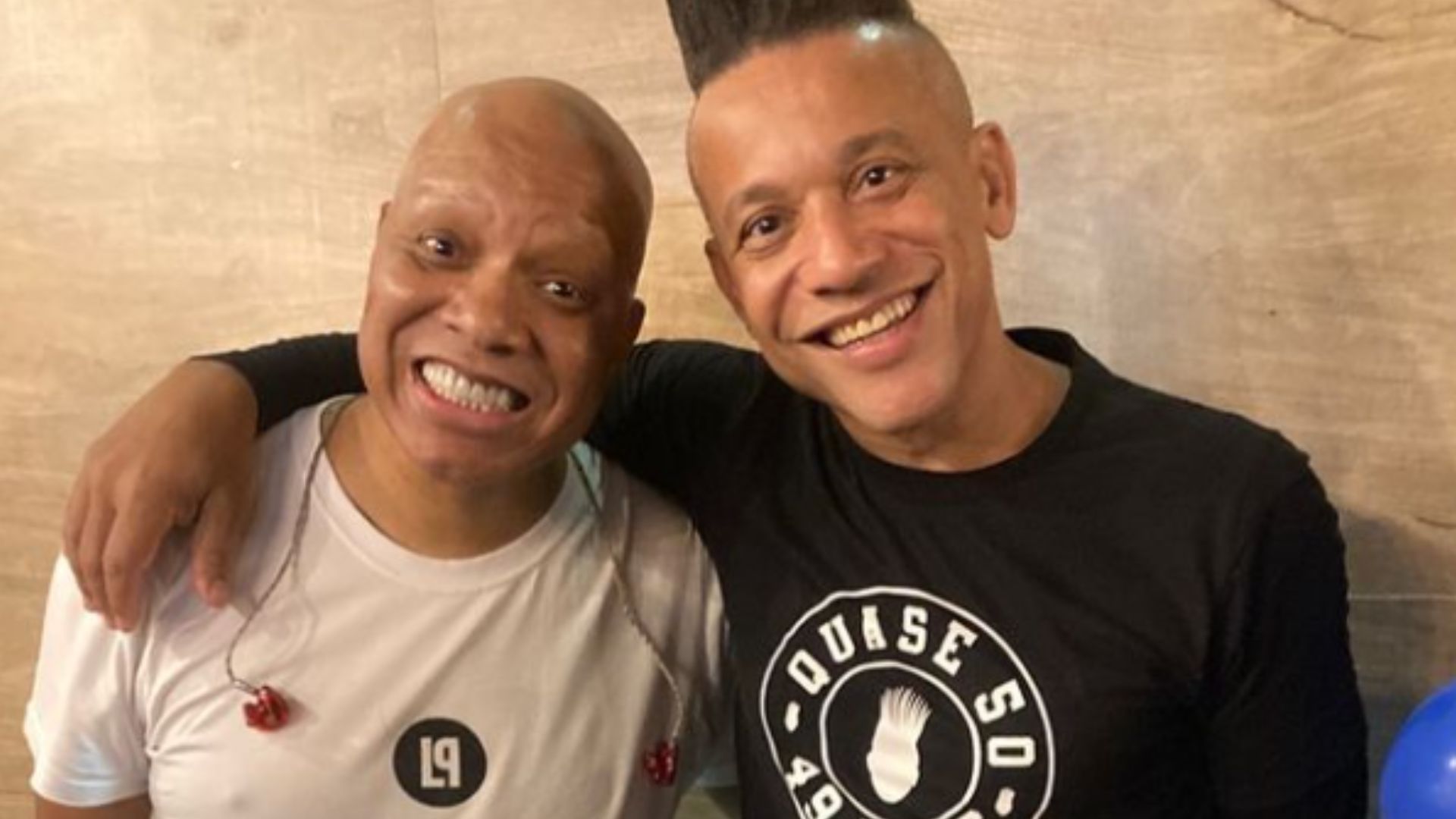 Anderson Leonardo e Claumirzinho, do Molejo - Reprodução/Instagram