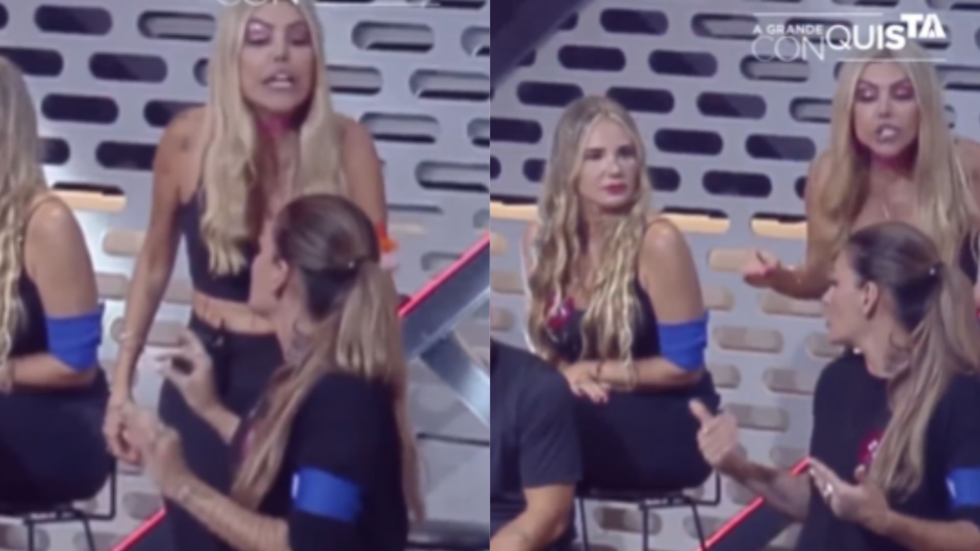 Lizi e May em 'A Grande Conquista 2' - Reprodução/playplus