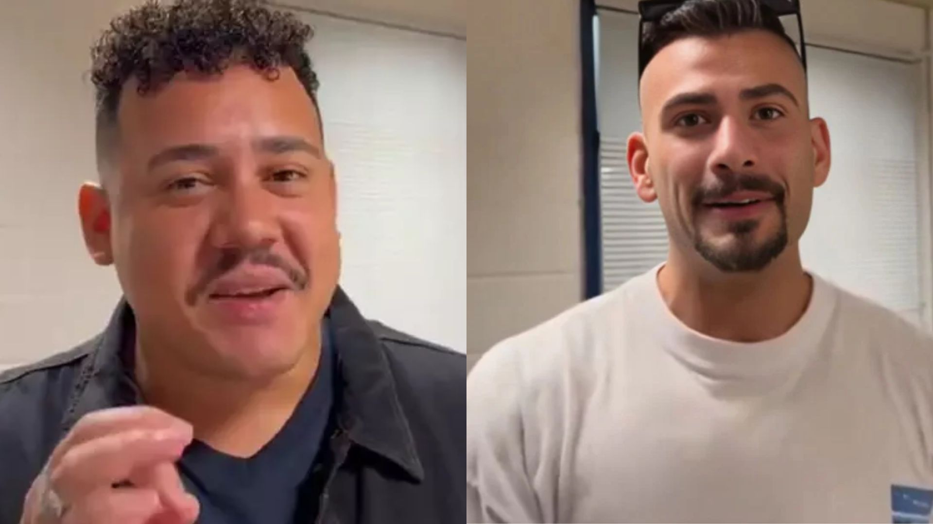 Lucas e Nizam, participantes do 'BBB 24' - Reprodução/Globo