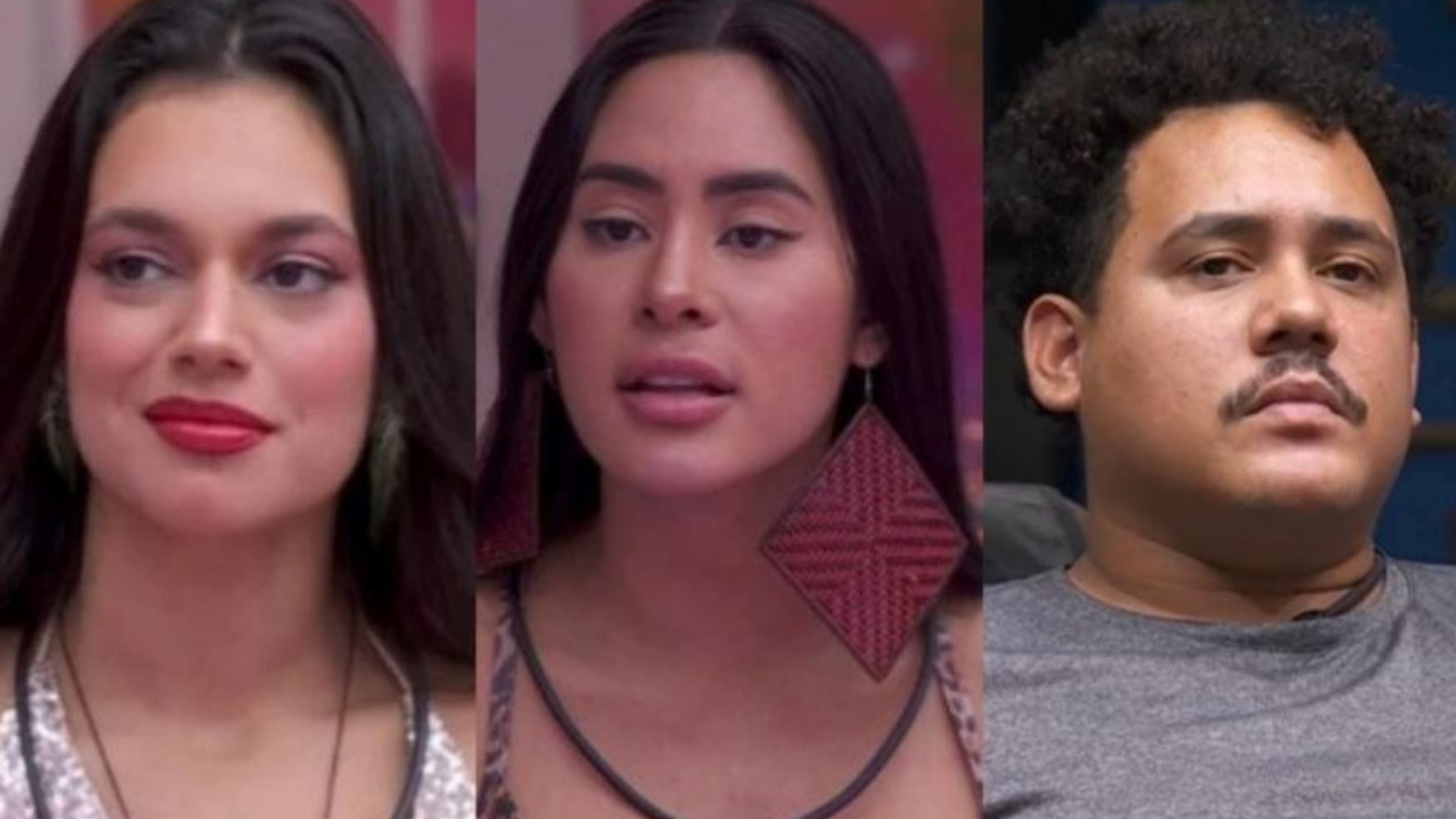 Alane, Isabelle, Buda (Reprodução/Globo)